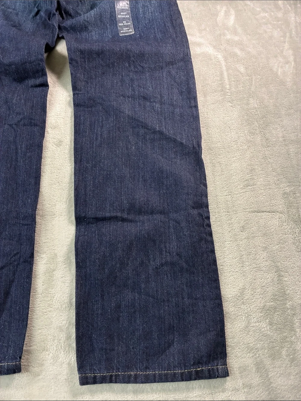 Levi’s 505 Regular Men’s Jeans 30x30 Dark Wash Straight Leg NWT